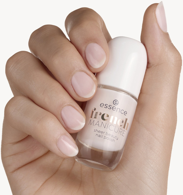 Bild 2 von essence french Manicure sheer beauty nail polish 01 peach please!