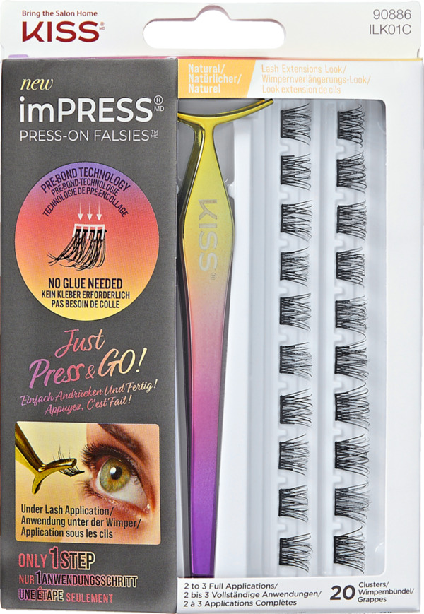 Bild 1 von KISS imPRESS Press on Falsies Kit 01 - Natural