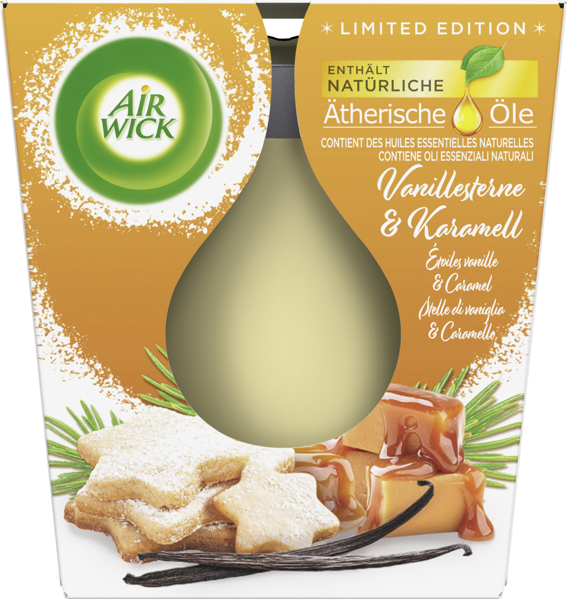 Bild 1 von Air Wick Wohlfühl-Duftkerze Vanillesterne & Karamell