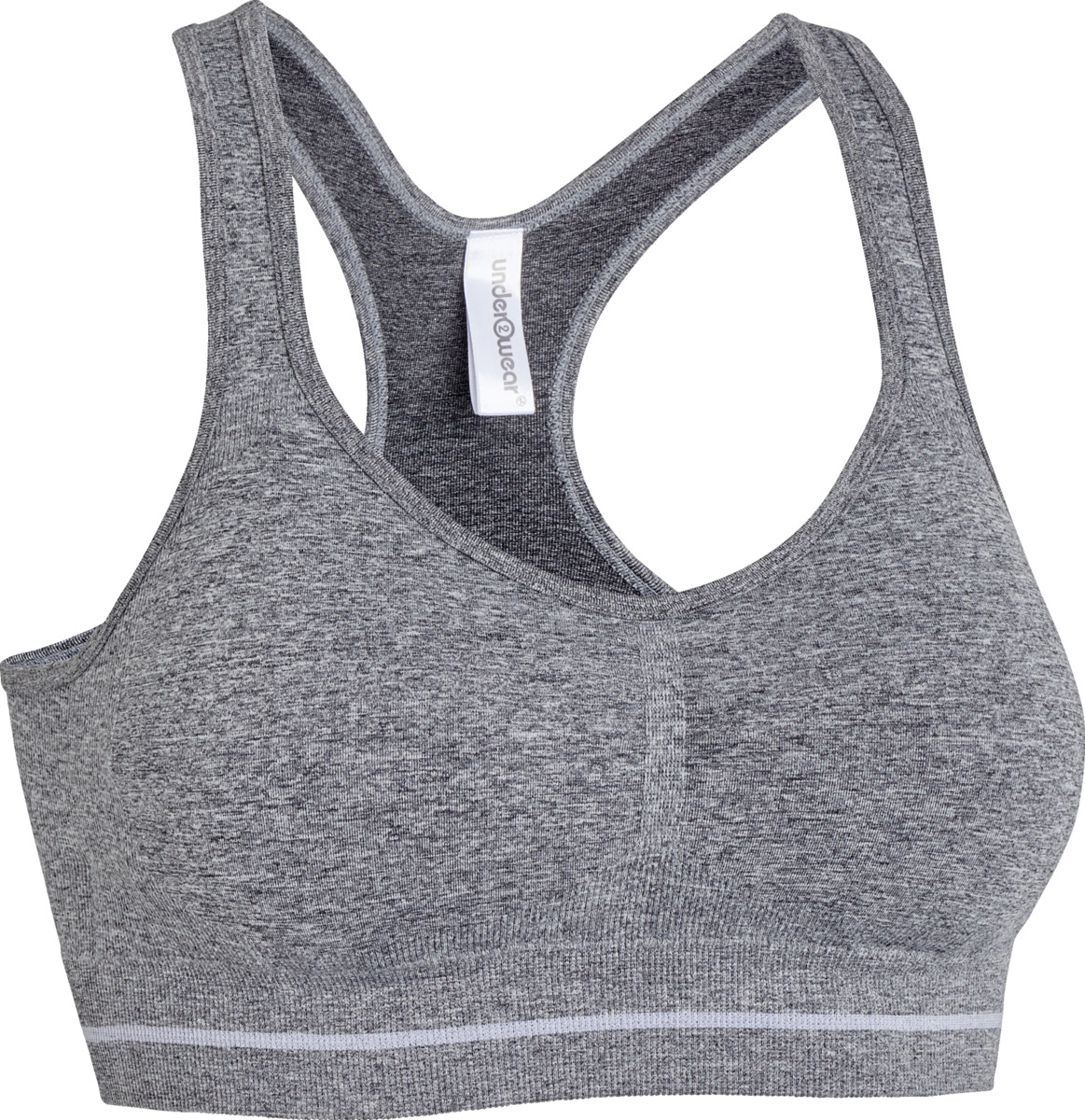 Bild 1 von IDEENWELT Soft-Bustier Grau-Melange Gr. XL