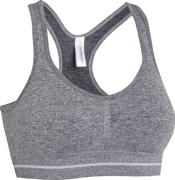 Bild 1 von IDEENWELT Soft-Bustier Grau-Melange Gr. XL