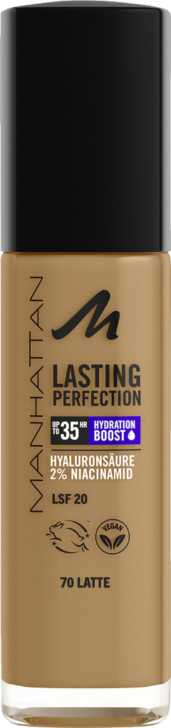 Bild 1 von Manhattan Lasting Perfection up to 35h Foundation 70 Latte