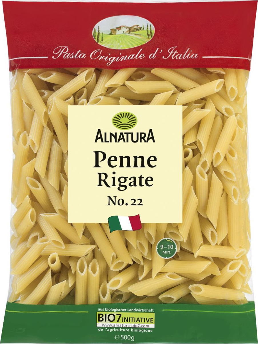 Bild 1 von Alnatura Bio Penne Rigate No. 22
