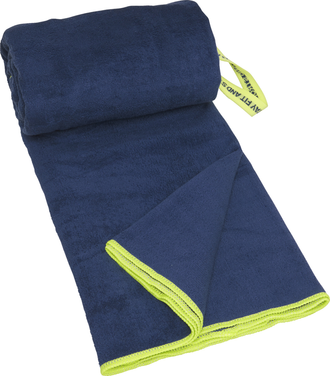 Bild 1 von IDEENWELT Mikrofaser-Badetuch blau