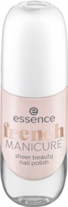 essence french Manicure sheer beauty nail polish 01 peach please!