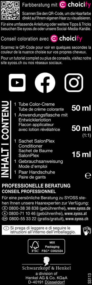 Bild 2 von Syoss Professional Performance Cool Blonds 10_13 Scandi Blond