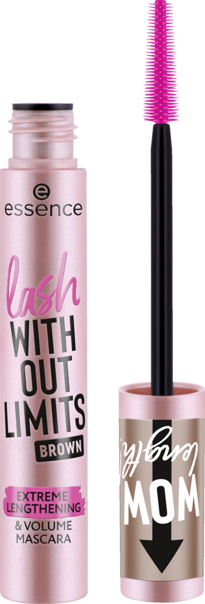 Bild 2 von essence lash without limits extreme lengthening & volume mascara 02 brown