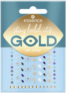 essence Stay bold, it's gold! Nail sticker
