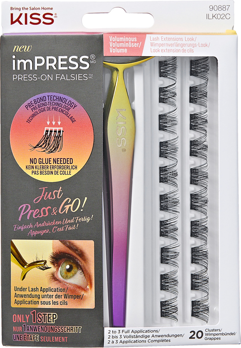 Bild 1 von KISS imPRESS Press on Falsies Kit 02 - Voluminous