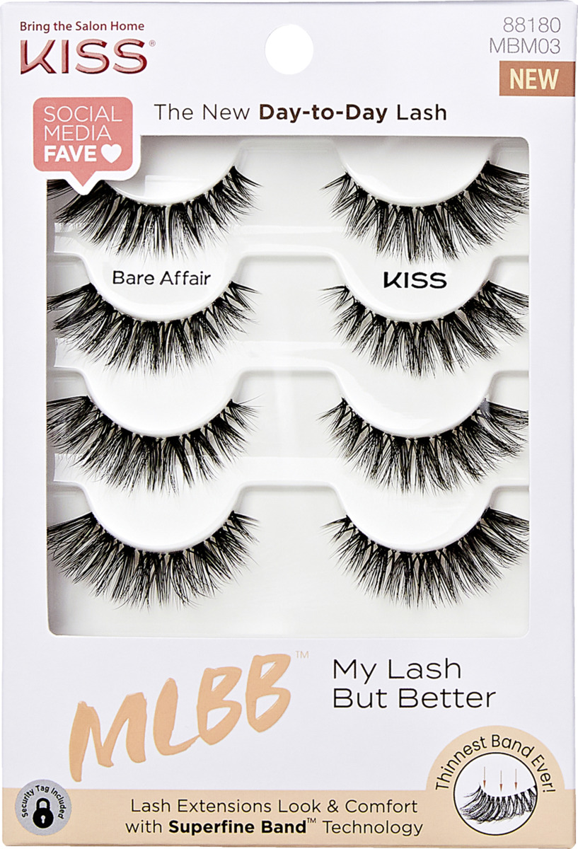Bild 1 von KISS MLBB Lashes Multipack - Bare Affair
