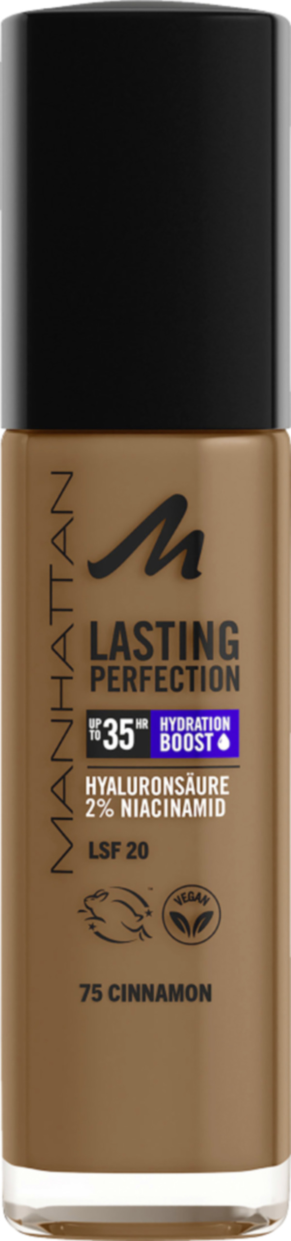 Bild 1 von Manhattan Lasting Perfection up to 35h Foundation 75 Cinnamon