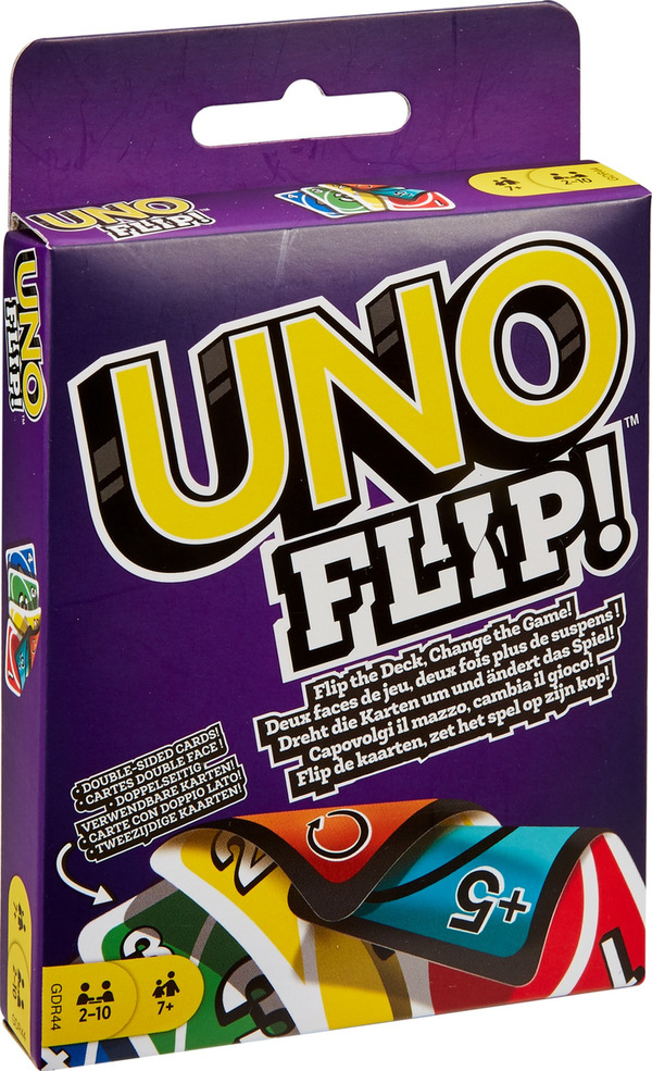 Bild 2 von Mattel UNO Flip! Kartenspiel