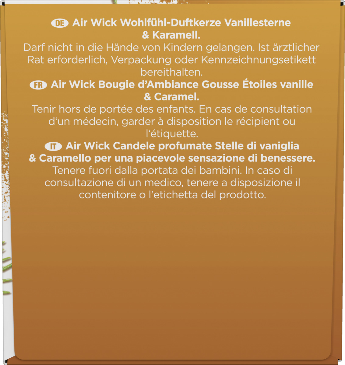 Bild 3 von Air Wick Wohlfühl-Duftkerze Vanillesterne & Karamell