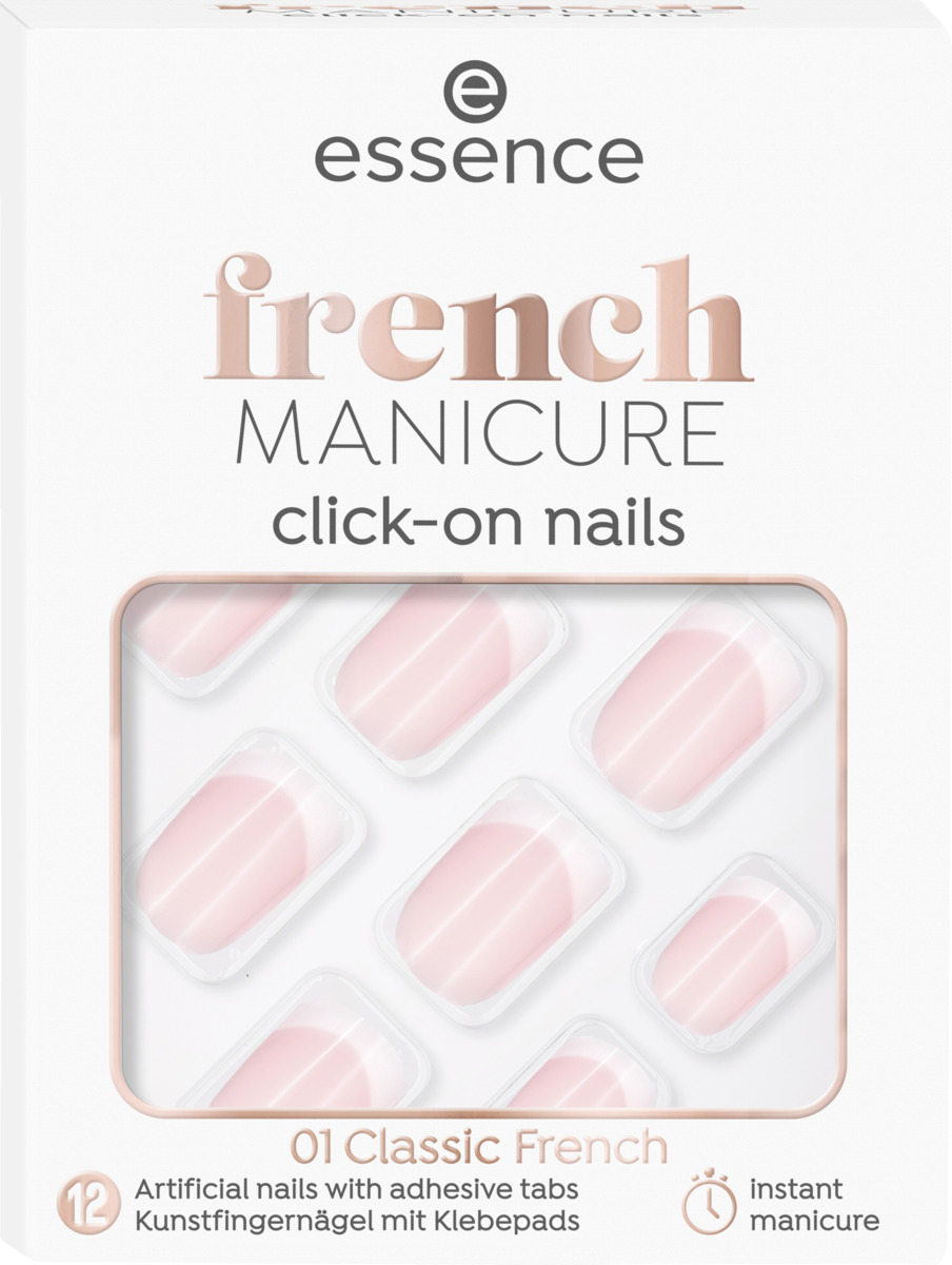 Bild 1 von essence french Manicure click-on nails 01 Classic French