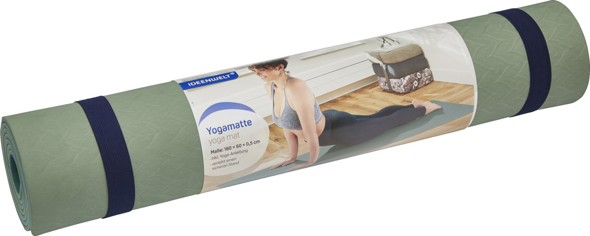 Bild 1 von IDEENWELT Yogamatte grün