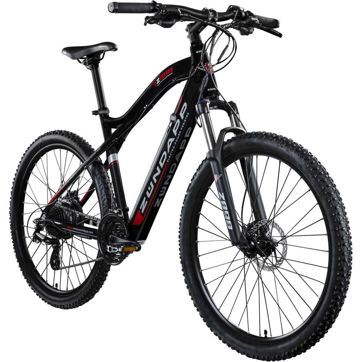 Bild 1 von Zündapp Z898 E-Bike E Mountainbike 27,5 Zoll Pedelec 170 - 190 cm Hardtail MTB 24 Gang Elektro Fahräder Scheibenbremsen
