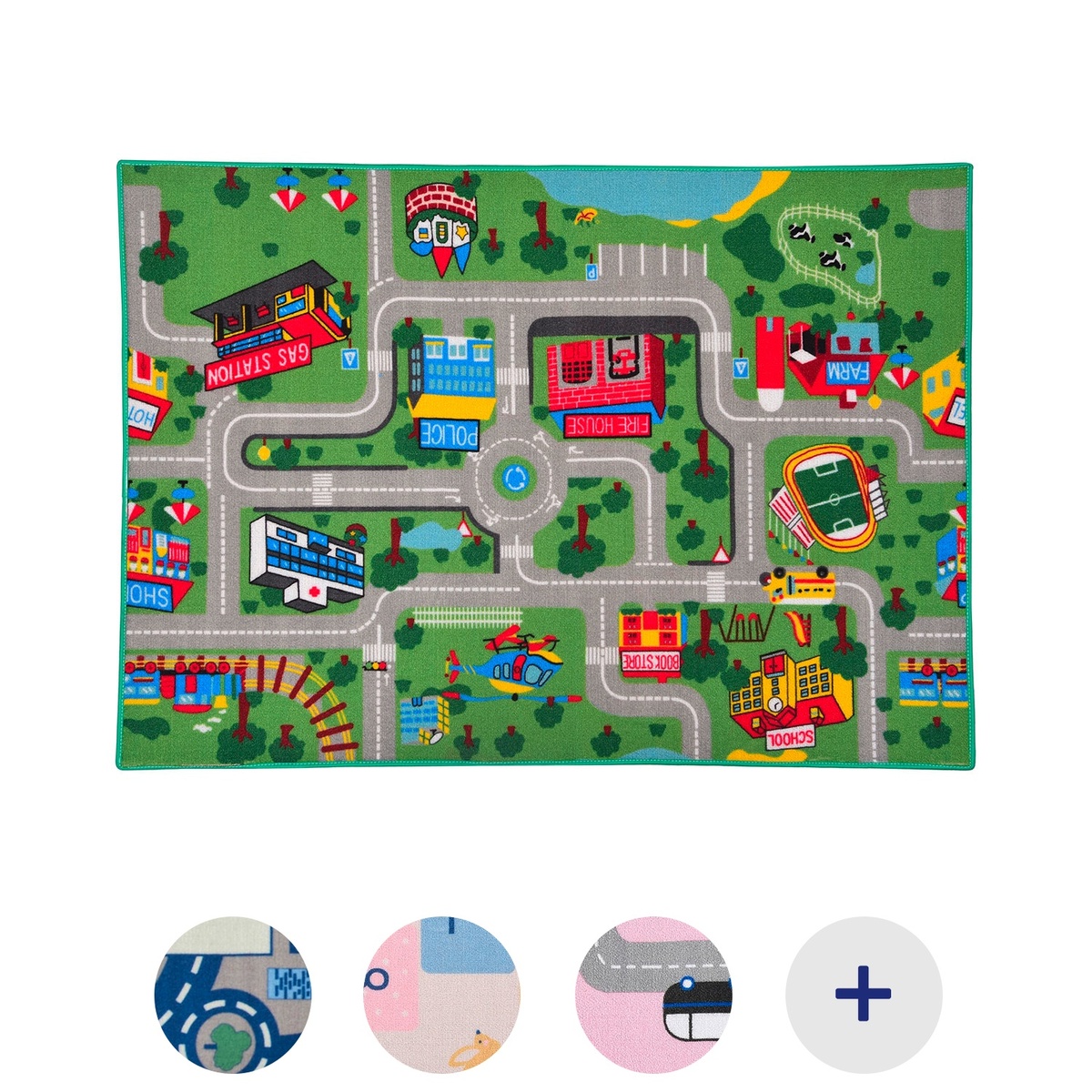 Bild 1 von TUKAN Kinder Wendespielteppich