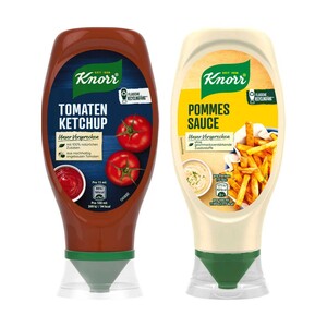 KNORR  TOMATEN KETCHUP oder  MAYONNAISE  je 430-ml-Fl.