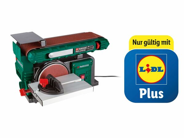 Bild 1 von PARKSIDE® Band- und Tellerschleifer