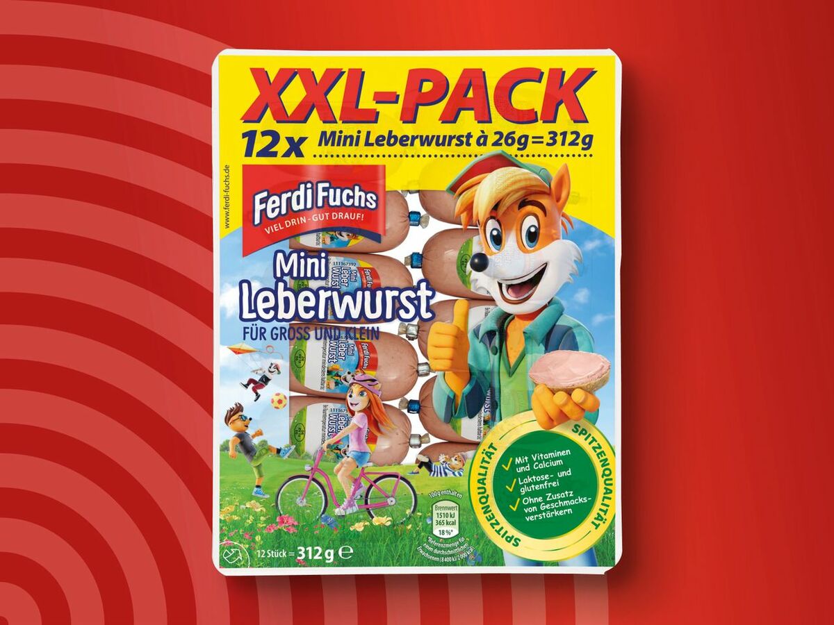 Bild 1 von Ferdi Fuchs Mini Leberwurst XXL