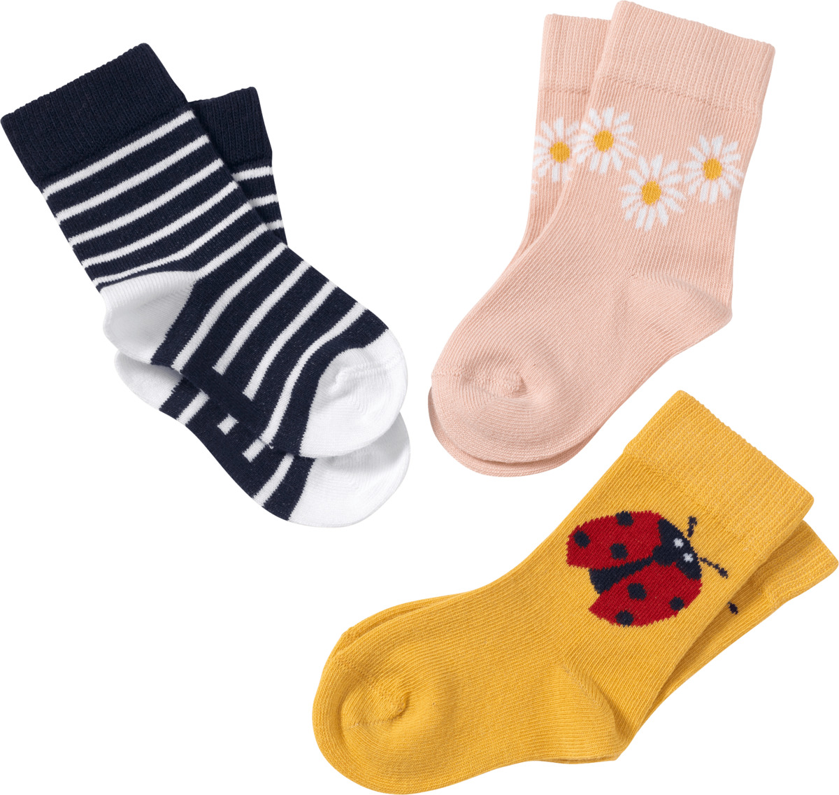 Bild 1 von ALANA Kinder Socken, Gr. 19/22, mit Bio-Baumwolle, bunt