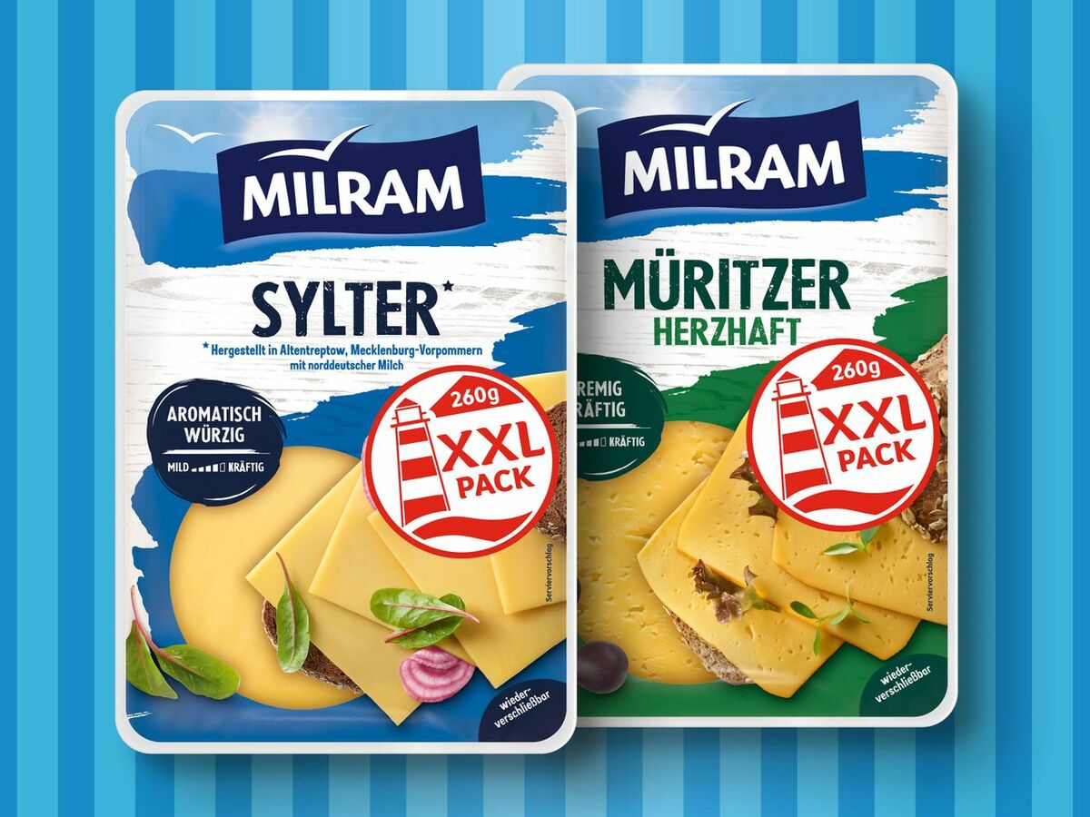 Bild 1 von Milram Scheibenkäse XXL