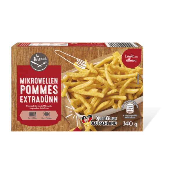 Bild 2 von SPEISEZEIT Mikrowellen-Pommes