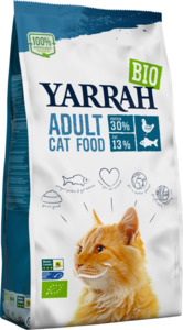 Yarrah Trockenfutter Katze mit Bio Huhn & Fisch (MSC), Adult