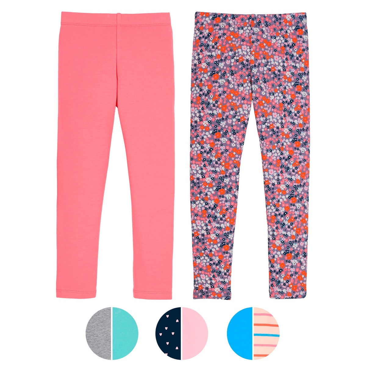 Bild 1 von LILY & DAN Baby und Kleinkinder Herbst-Leggings, 2er-Set