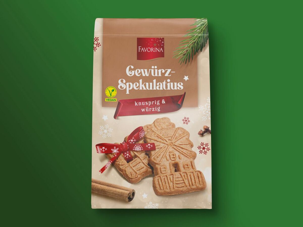 Favorina Gewürz- Spekulatius von Lidl ansehen!