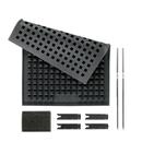 Bild 1 von KitchBo Silikon-Backmatte Starter Set 8-tlg. 37x28cm schwarz
