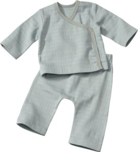 ALANA Baby Set, Gr. 62/68, mit Bio-Baumwolle, grün