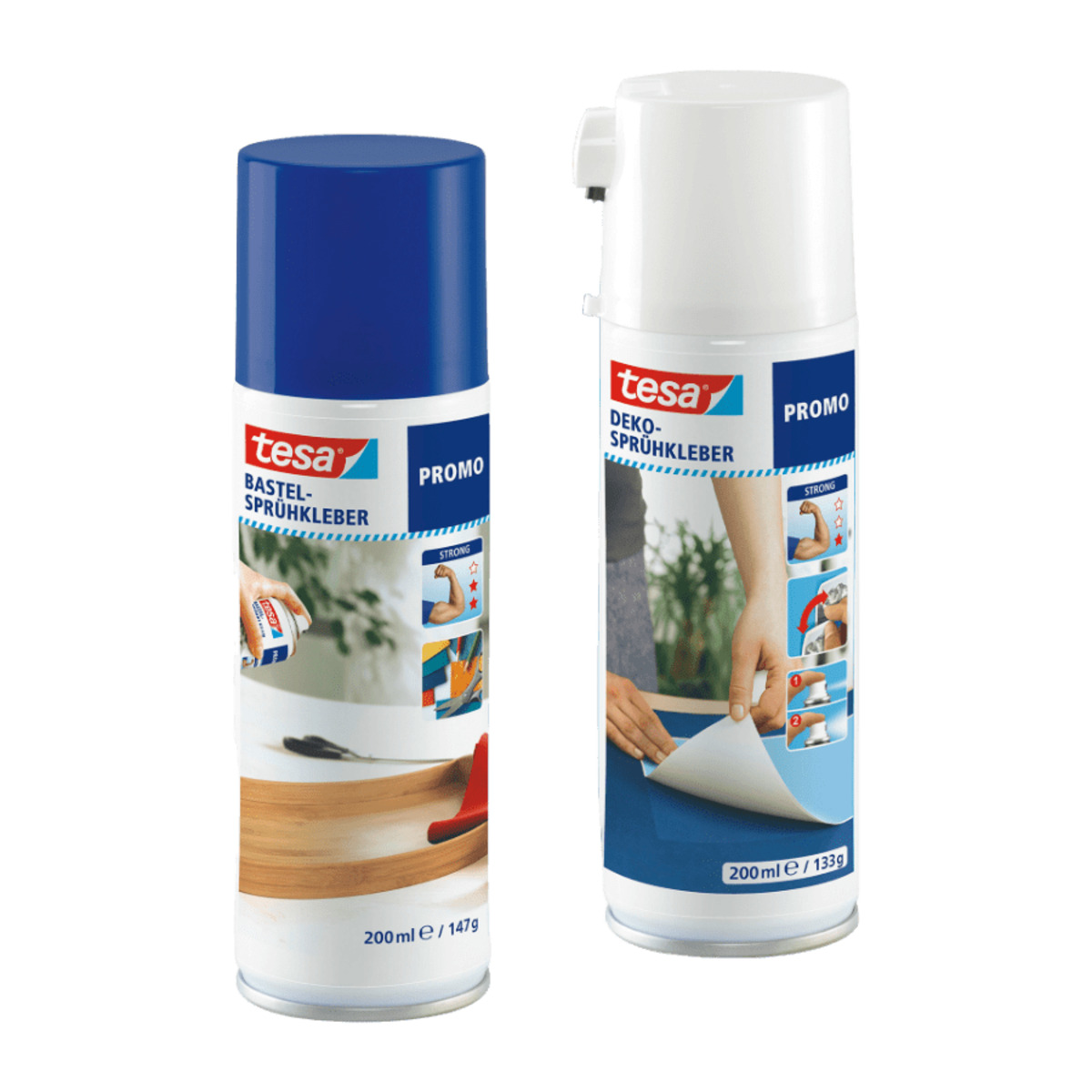 Bild 1 von tesa Sprühkleber / Klebstoffentferner
