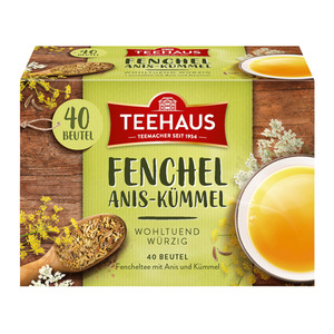 Teehaus Tee Fenchel Anis Kümmel 80 g