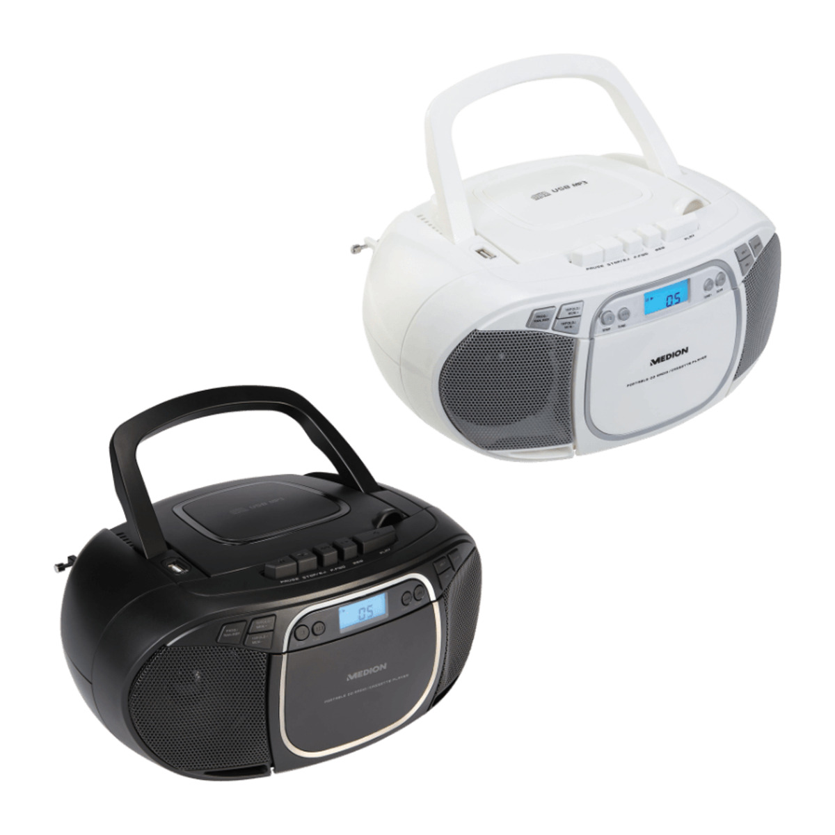 Bild 1 von MEDION CD- / MP3-Kassettenspieler