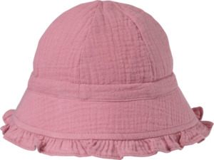 ALANA Kinder Hut, Gr. 54/55, aus Bio-Baumwolle, rosa
