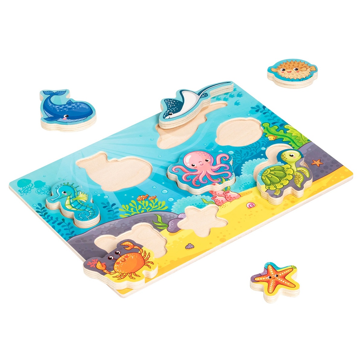 Bild 1 von PLAYLAND Kleinkinder-Holzspielzeug