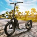 Bild 1 von Elektro Scooter mit Straßenzulassung ABE E-Scooter Aluminium Elektroroller eKFV Zulassung Faltbar Roller EScooter - schwarz