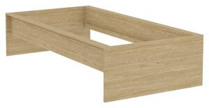 Bettrahmen Unit 90 in Eichefarben