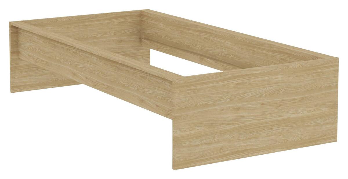 Bild 1 von Bettrahmen Unit 90 in Eichefarben