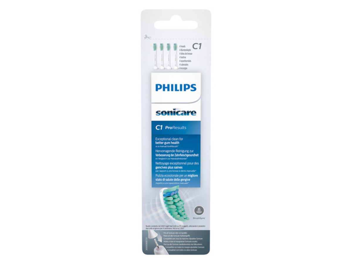 Bild 2 von PHILIPS Sonicare Multipack Zahnbürstenköpfe »HX6014/07«, 4-telig