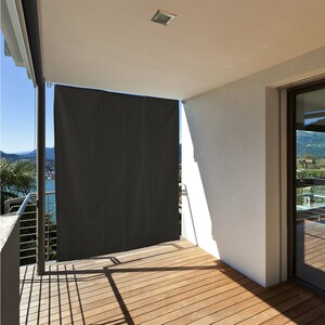 Balkon-Sonnenschutz Anthrazit