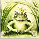 Bild 1 von Artland Wandbild »Kleiner Frosch«, Geschichten & Märchen, (1 St.), als Alubild, Leinwandbild, Wandaufkleber oder Poster in versch. Größen