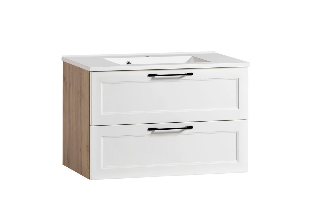 Bild 1 von Waschtischkombi Elmau in Weiß/Eiche