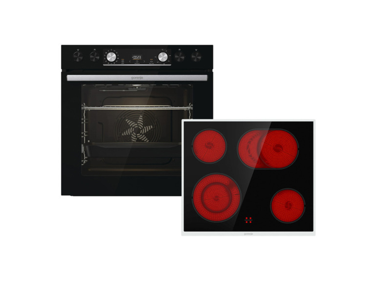 Bild 1 von gorenje Einbauset »Black Set 4«, Einbauherd und Induktionskochfeld