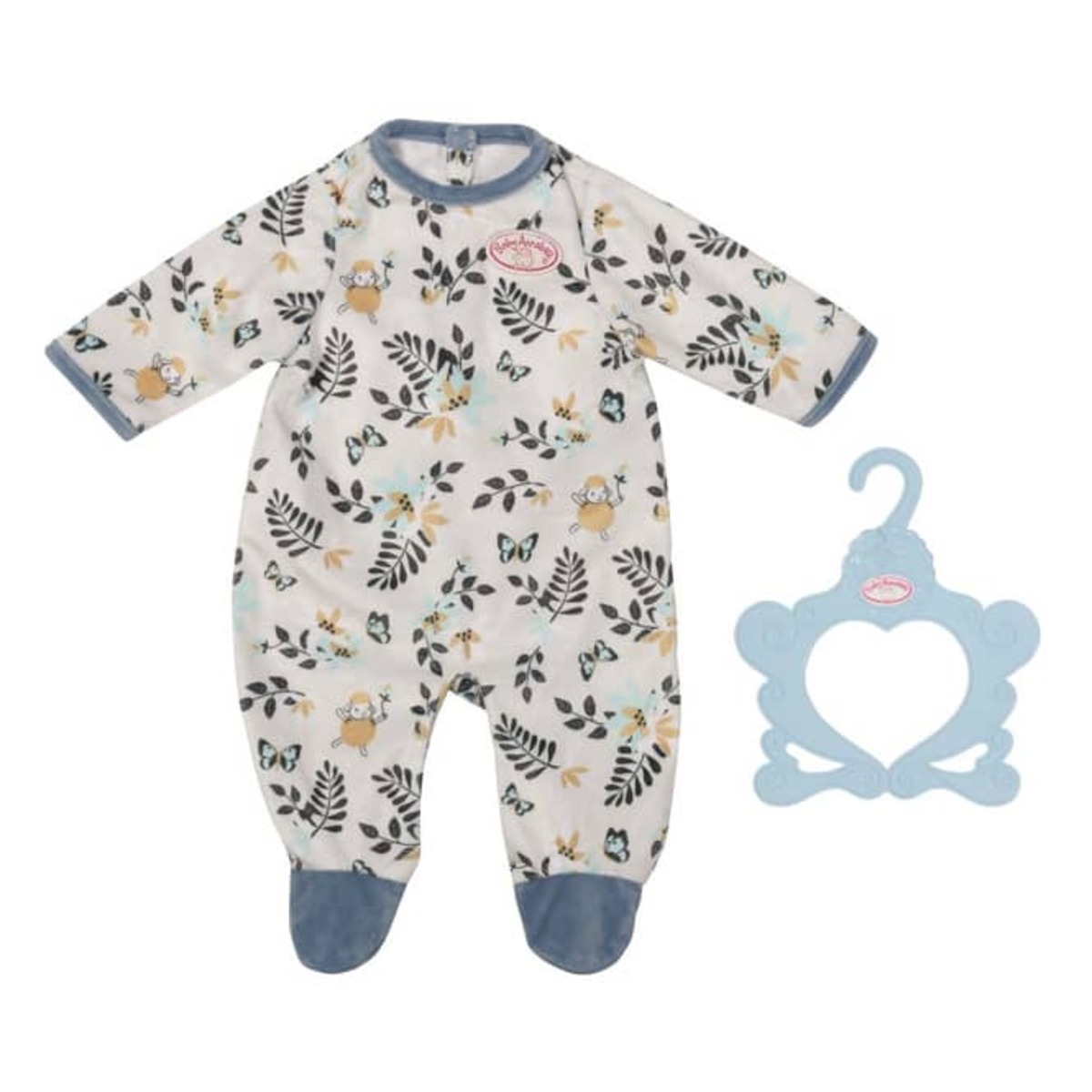 Bild 1 von Baby Annabell - Strampler blau - Blätter - 43 cm