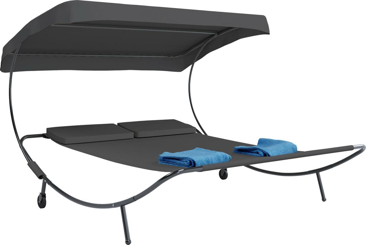 Bild 1 von DOPPELLIEGE Bindox Grau B: 130 cm