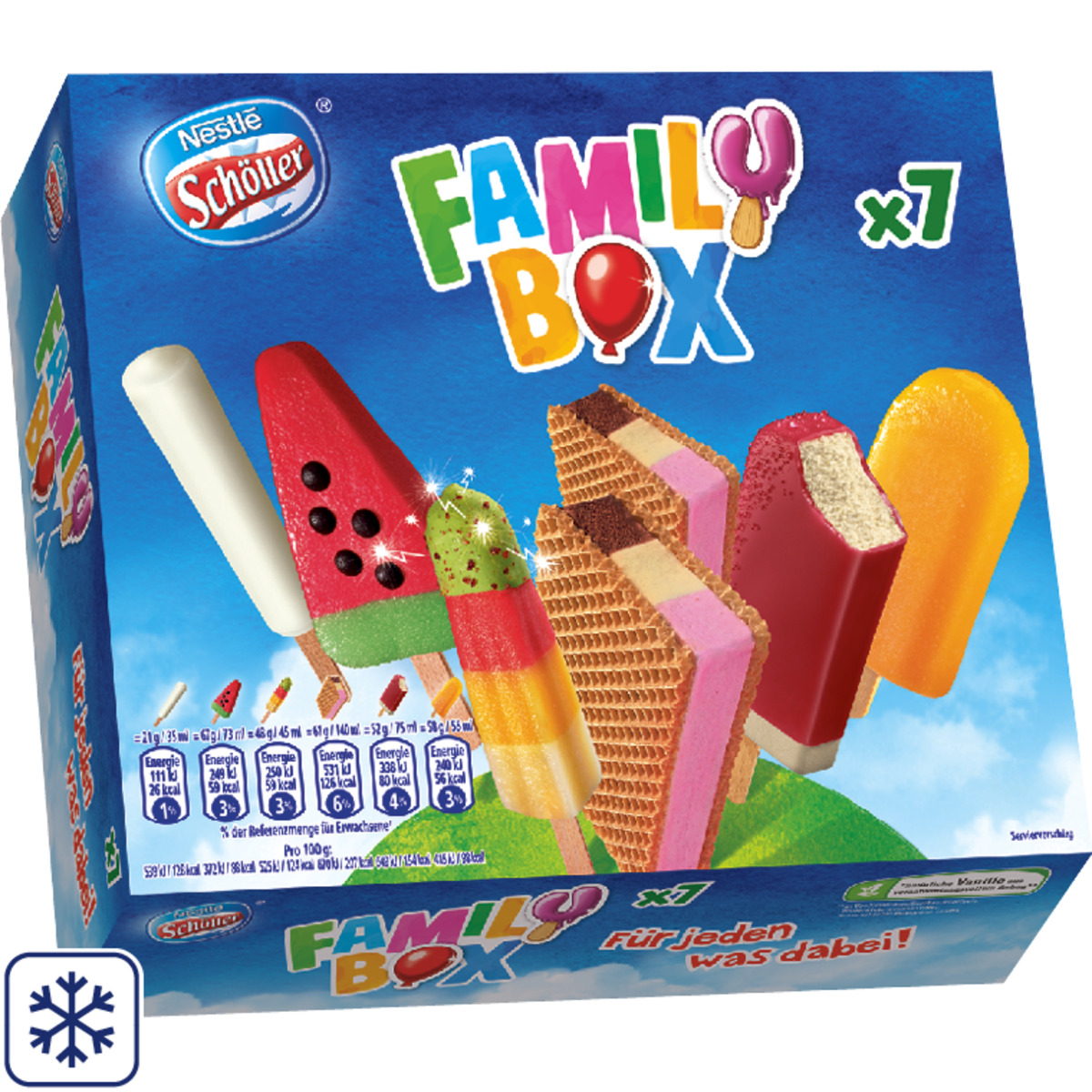 Bild 1 von Nestlé Schöller Eis Multipackungen