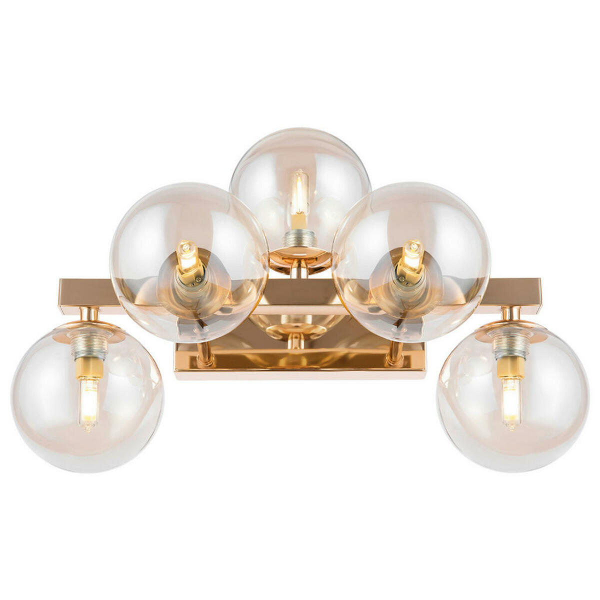 Bild 1 von XXXLutz WANDLEUCHTE Gold