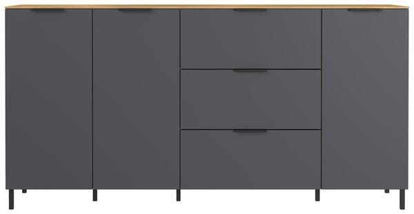 Bild 1 von Sideboard California in Eichefarben/Graphitfarben